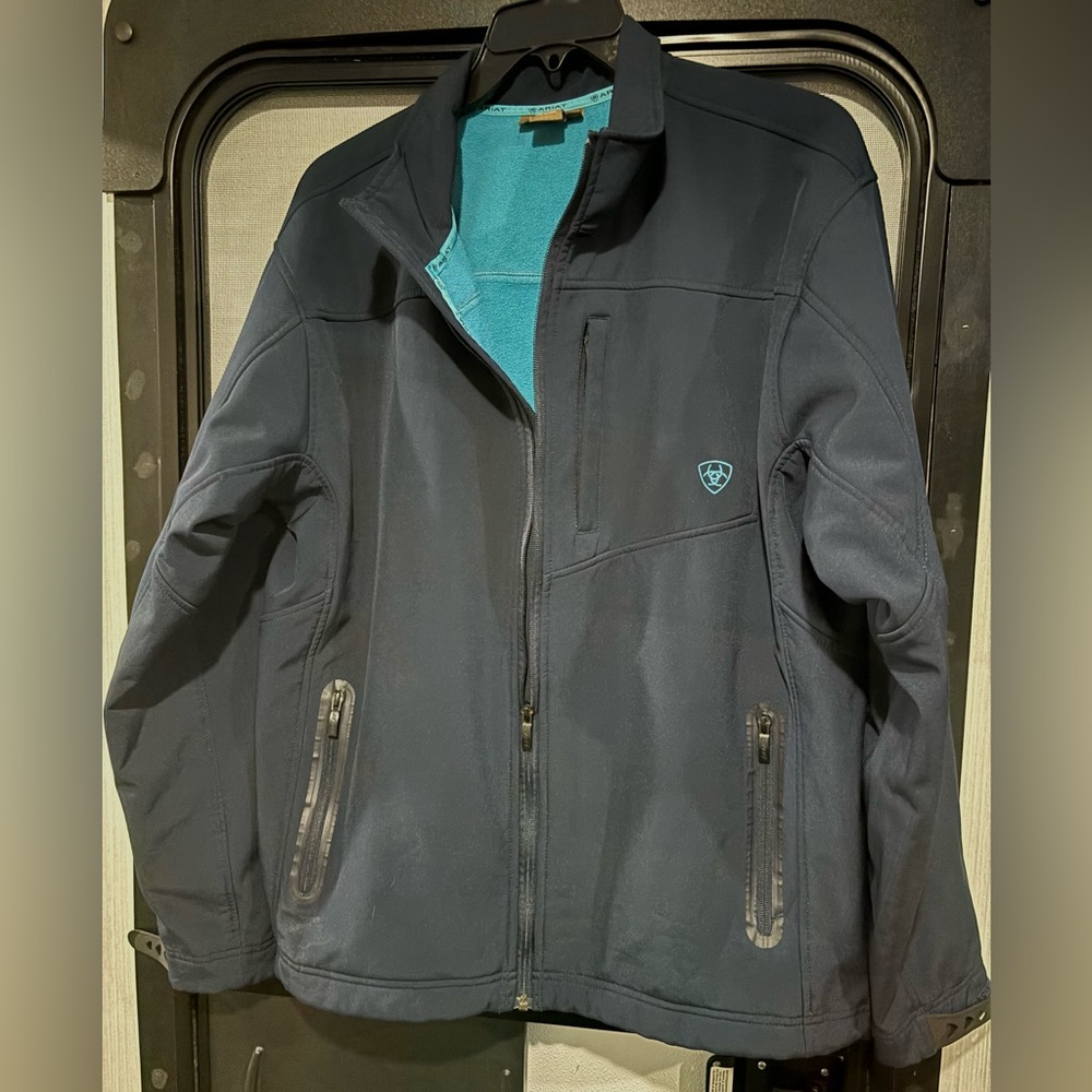 Large Ariat Softshell Jacket- Navy